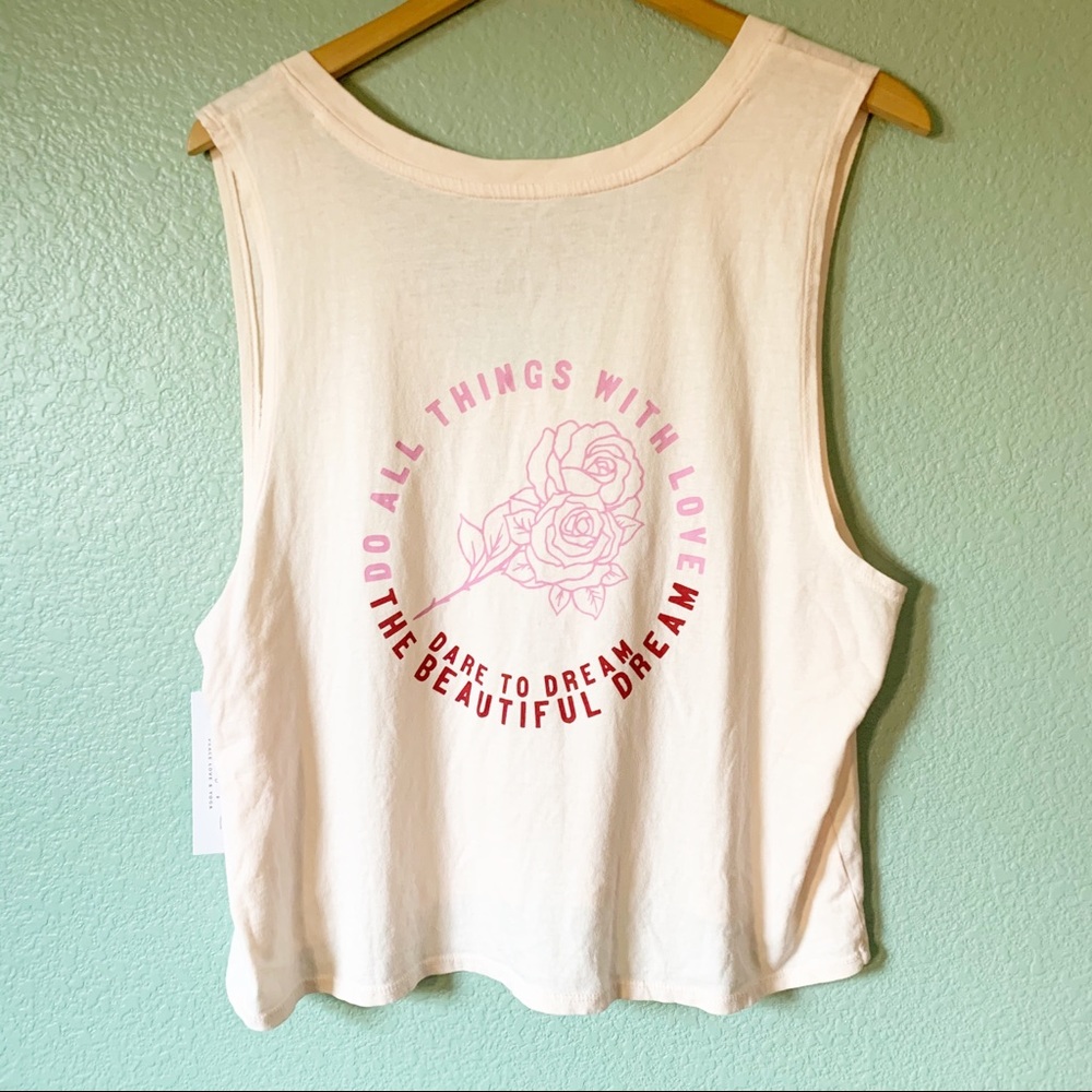 Spiritual Gangster crop tank